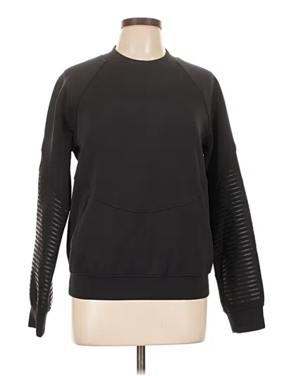 Pre-owned Lululemon Athletica Sweatshirt In Black