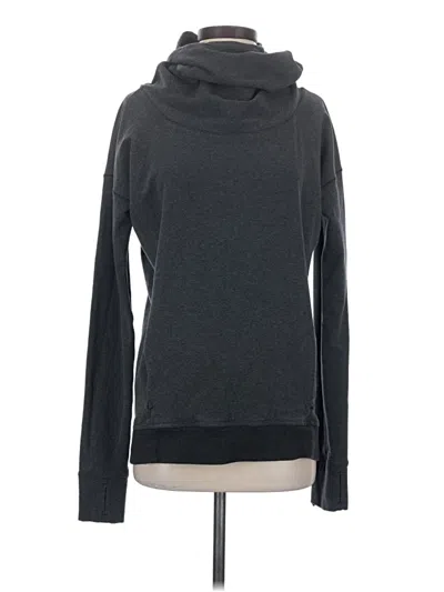 Pre-owned Lululemon Athletica Sweatshirt In Black