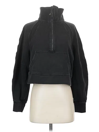 Pre-owned Lululemon Athletica Sweatshirt In Black