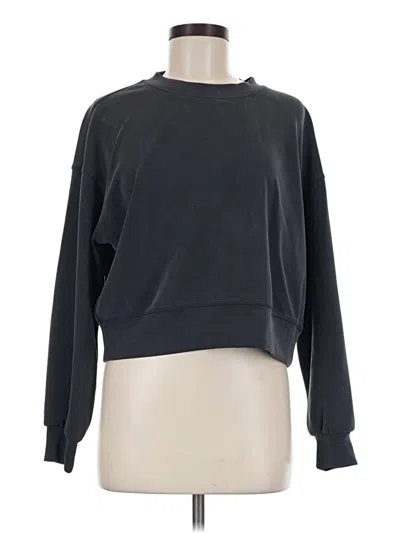 Pre-owned Lululemon Athletica Sweatshirt In Black