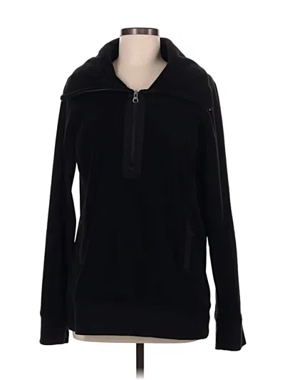 Pre-owned Lululemon Athletica Sweatshirt In Black