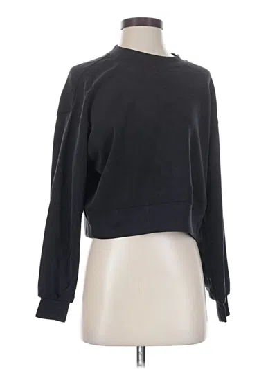 Pre-owned Lululemon Athletica Sweatshirt In Black