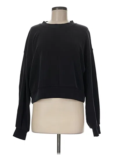 Pre-owned Lululemon Athletica Sweatshirt In Black