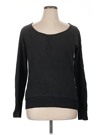 Pre-owned Lululemon Athletica Sweatshirt In Black