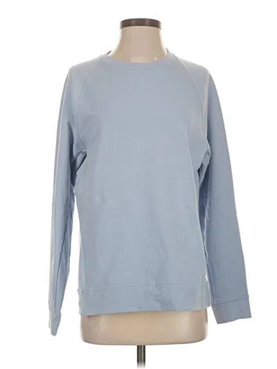 Pre-owned Lululemon Athletica Sweatshirt In Blue
