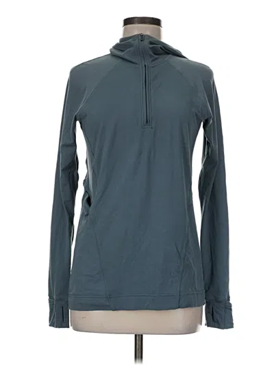 Pre-owned Lululemon Athletica Sweatshirt In Blue