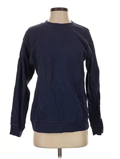Pre-owned Lululemon Athletica Sweatshirt In Blue