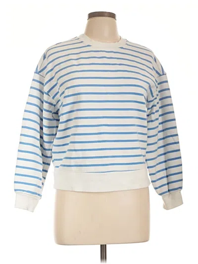 Pre-owned Lululemon Athletica Sweatshirt In Blue