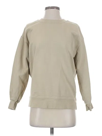 Pre-owned Lululemon Athletica Sweatshirt In Brown