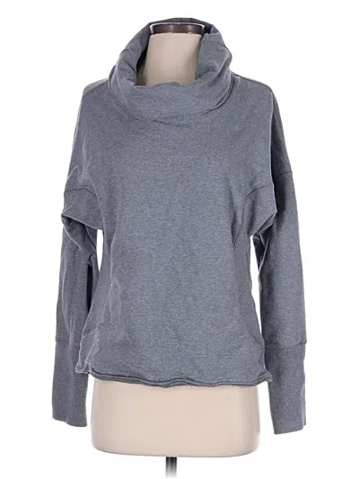 Pre-owned Lululemon Athletica Sweatshirt In Gray