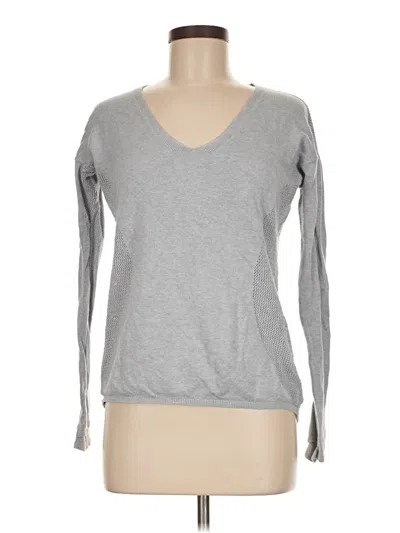 Pre-owned Lululemon Athletica Sweatshirt In Gray