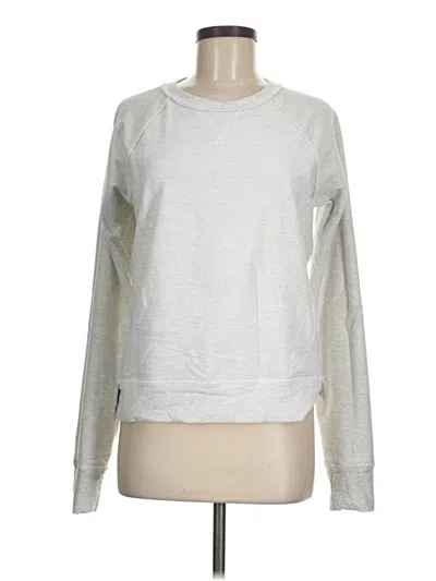 Pre-owned Lululemon Athletica Sweatshirt In Gray