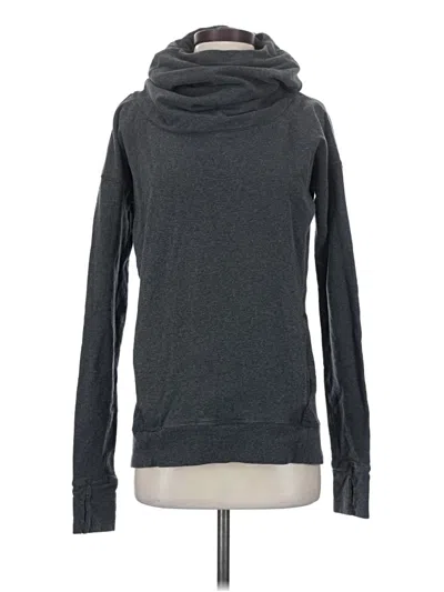Pre-owned Lululemon Athletica Sweatshirt In Gray