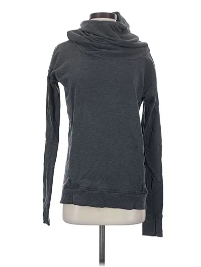 Pre-owned Lululemon Athletica Sweatshirt In Gray