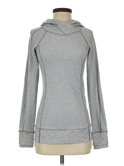 Pre-owned Lululemon Athletica Sweatshirt In Gray