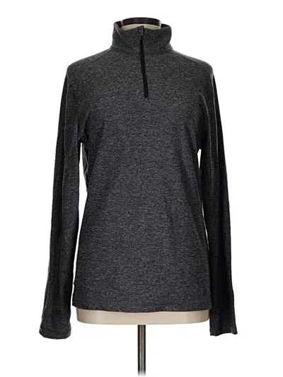 Pre-owned Lululemon Athletica Sweatshirt In Gray