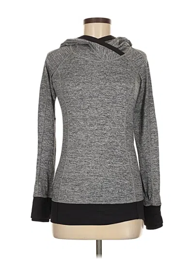 Pre-owned Lululemon Athletica Sweatshirt In Gray