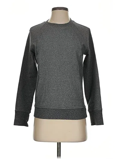Pre-owned Lululemon Athletica Sweatshirt In Gray