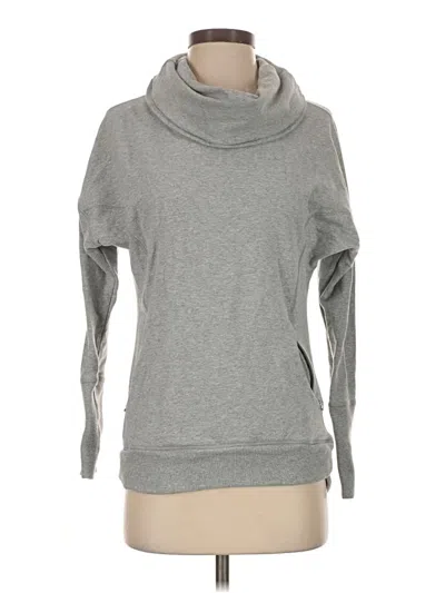 Pre-owned Lululemon Athletica Sweatshirt In Gray