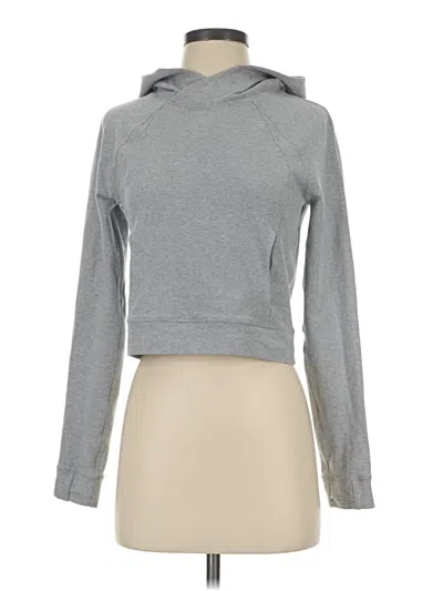 Pre-owned Lululemon Athletica Sweatshirt In Gray