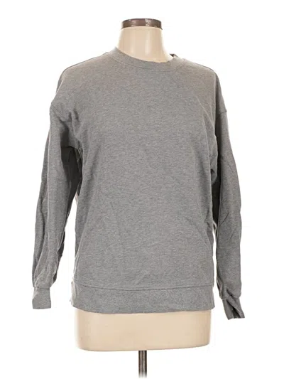 Pre-owned Lululemon Athletica Sweatshirt In Gray
