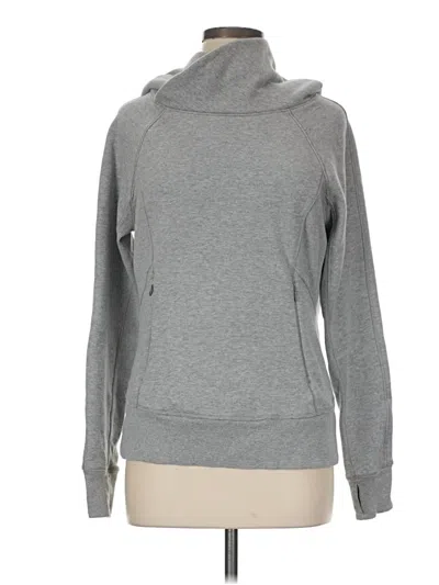 Pre-owned Lululemon Athletica Sweatshirt In Gray