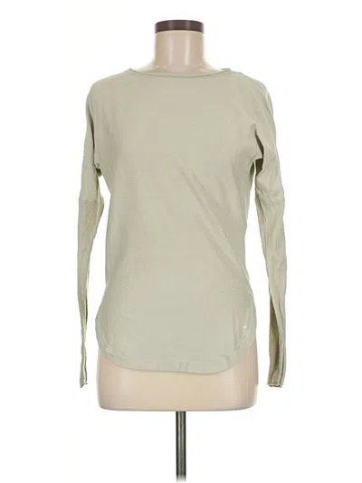 Pre-owned Lululemon Athletica Sweatshirt In Green