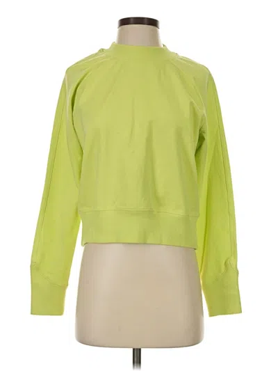 Pre-owned Lululemon Athletica Sweatshirt In Green