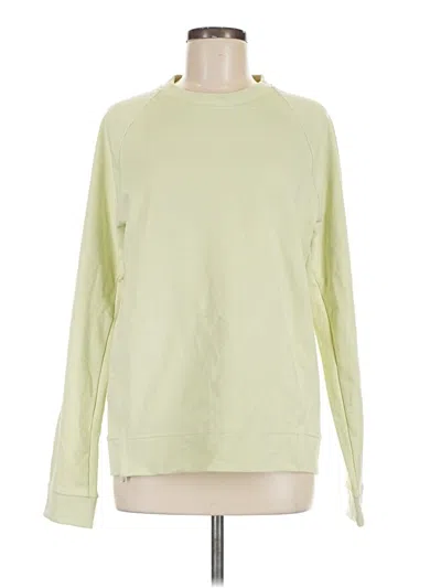Pre-owned Lululemon Athletica Sweatshirt In Green