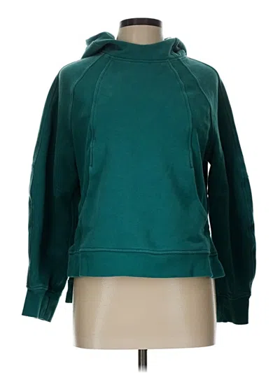 Pre-owned Lululemon Athletica Sweatshirt In Green