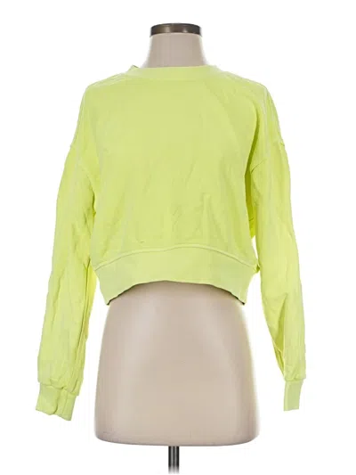 Pre-owned Lululemon Athletica Sweatshirt In Green