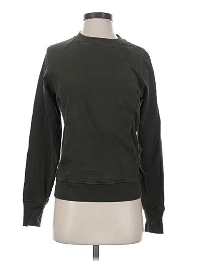 Pre-owned Lululemon Athletica Sweatshirt In Green