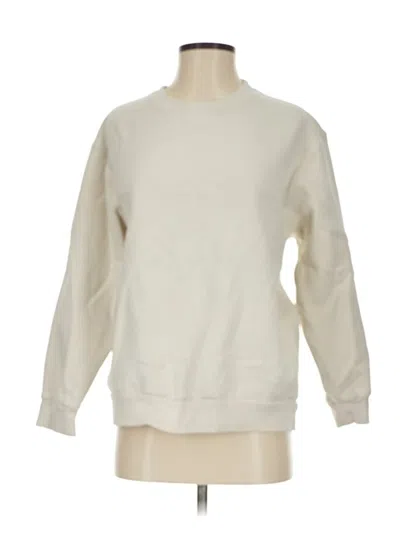 Pre-owned Lululemon Athletica Sweatshirt In Ivory