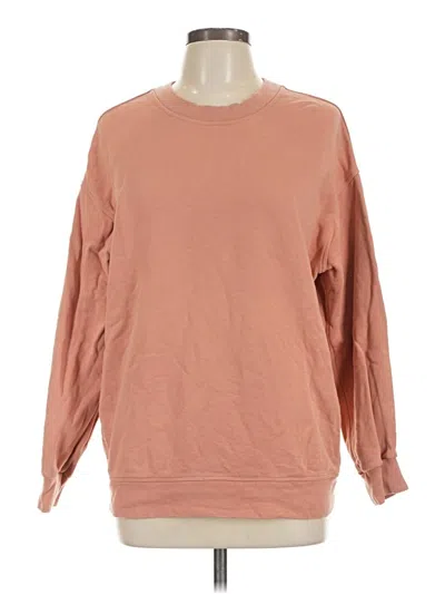 Pre-owned Lululemon Athletica Sweatshirt In Orange
