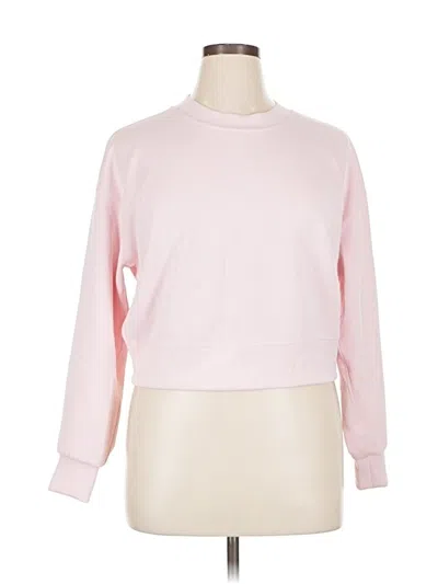 Pre-owned Lululemon Athletica Sweatshirt In Pink