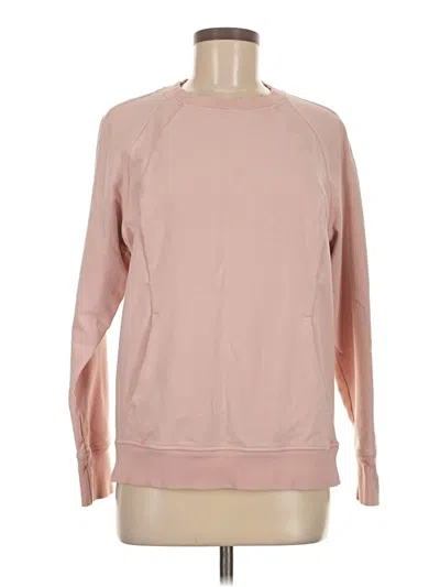 Pre-owned Lululemon Athletica Sweatshirt In Pink