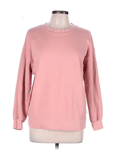 Pre-owned Lululemon Athletica Sweatshirt In Pink