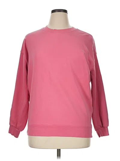 Pre-owned Lululemon Athletica Sweatshirt In Pink