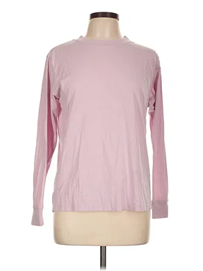 Pre-owned Lululemon Athletica Sweatshirt In Pink