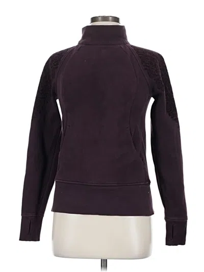 Pre-owned Lululemon Athletica Sweatshirt In Purple