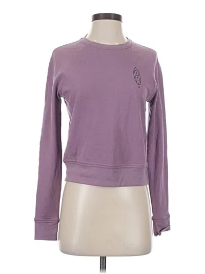 Pre-owned Lululemon Athletica Sweatshirt In Purple