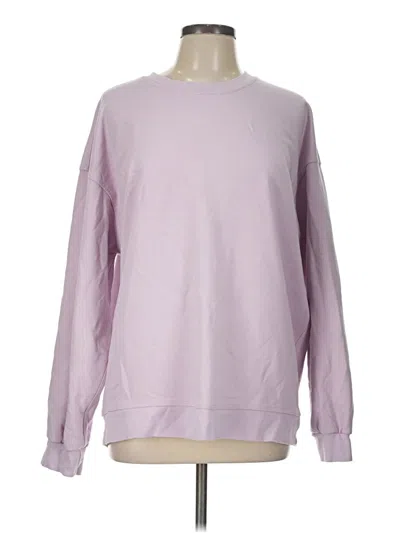 Pre-owned Lululemon Athletica Sweatshirt In Purple