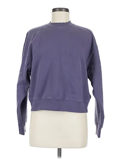Pre-owned Lululemon Athletica Sweatshirt In Purple