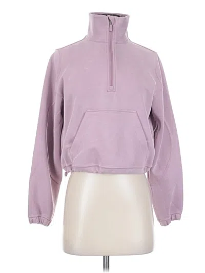 Pre-owned Lululemon Athletica Sweatshirt In Purple