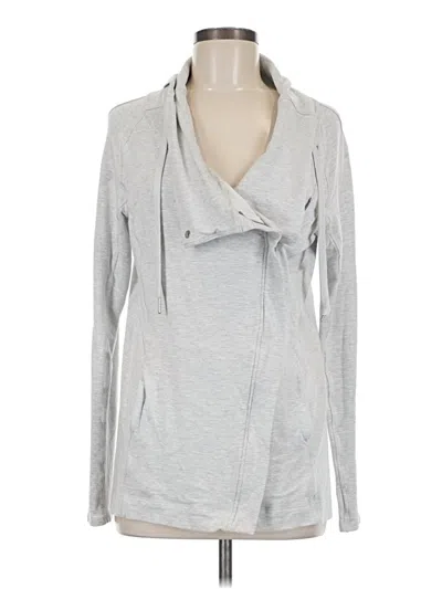 Pre-owned Lululemon Athletica Sweatshirt In Silver