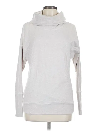 Pre-owned Lululemon Athletica Sweatshirt In Silver