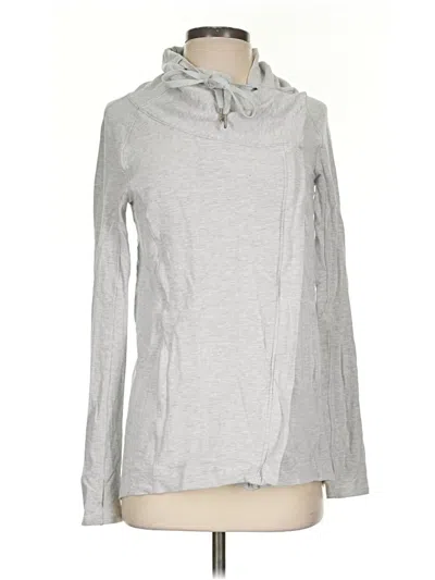 Pre-owned Lululemon Athletica Sweatshirt In Silver