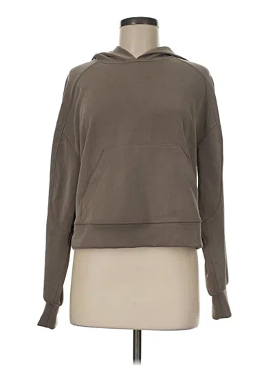 Pre-owned Lululemon Athletica Sweatshirt In Tan
