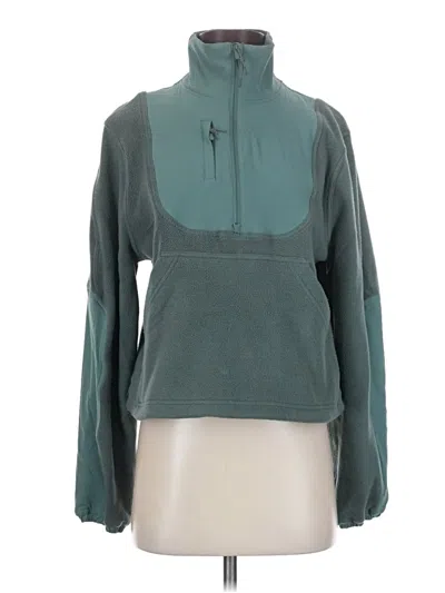 Pre-owned Lululemon Athletica Sweatshirt In Teal