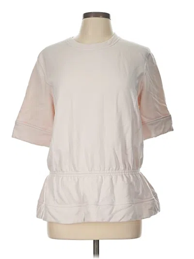 Pre-owned Lululemon Athletica Sweatshirt In White